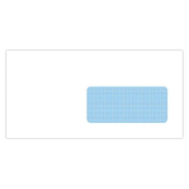 enveloppes blanches recyc 110x220 fen 45x100 80 gr siliconées Fiducial  x500 - Fiducial