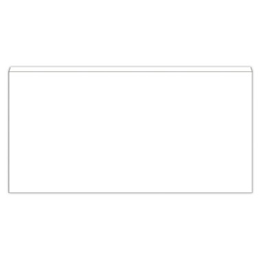 enveloppes blanches 114x229 80 gr siliconée Fiducial  x500 - Fiducial