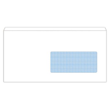 enveloppes blanches 110x220 fen 45x100 80gr autocollantes Fiducial  x500 - Fiducial