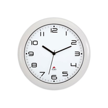 Horloge murale à quartz - blanc  - Fiducial