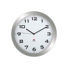 Horloge murale silencieuse gris métal 38 cm  - Fiducial