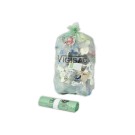 Sacs à déchets Vigisac 110L NF VERT transparent  x25 - Fiducial