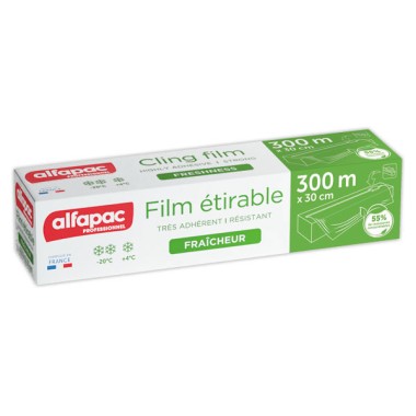Boite distributrice Film alimentaire étirable 300x30 cm  - Fiducial