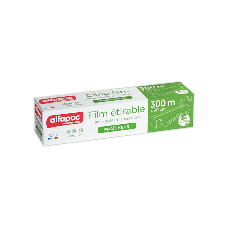 Boite distributrice Film alimentaire étirable 300x30 cm  - Fiducial