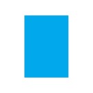 Planches d'étiquettes L210xH297 mm 100étiq/ boîte, bleu vif  x100 - Fiducial
