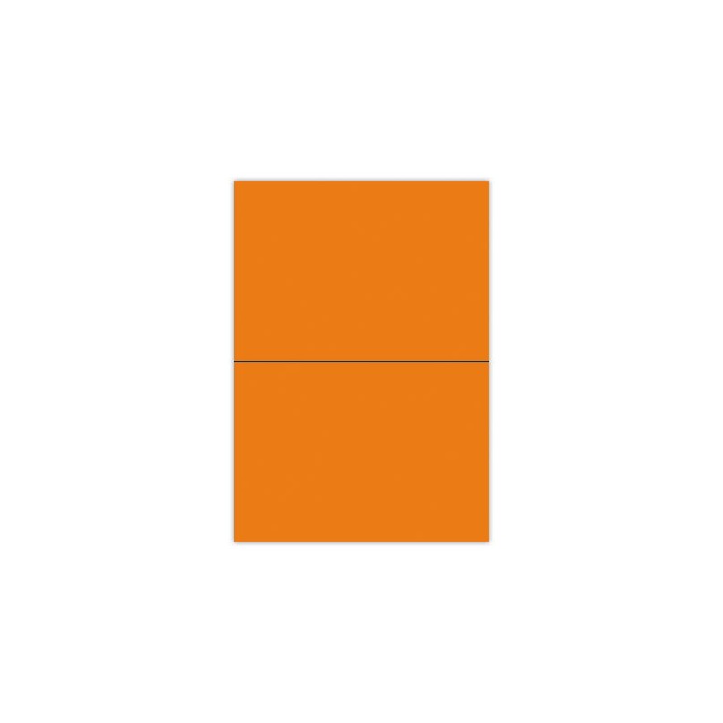 Planches d'étiquettes L210xH148,5 mm 200 étiq/ boîte, orange vif  x100 - Fiducial