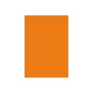 Planches d'étiquettes L210xH297 mm 100étiq/ boîte, orange vif  x100 - Fiducial