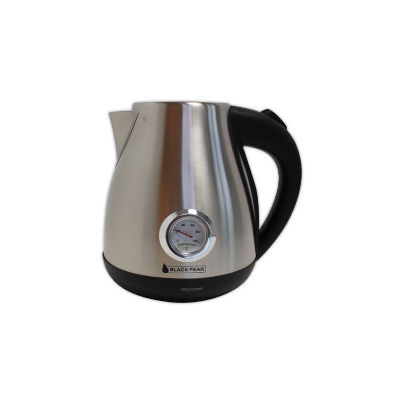 Bouilloire en inox 1,7 litre avec température  - Fiducial