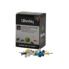 Punaises bobine assorties  x100 - Fiducial
