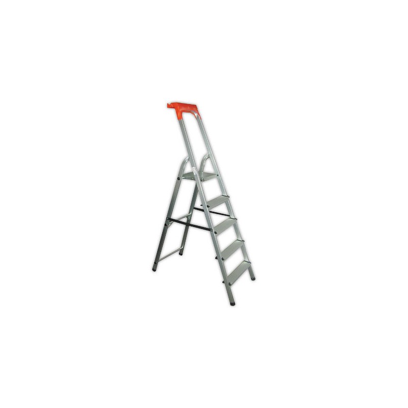 Escabeau pliant 5 marches en aluminium  - Fiducial