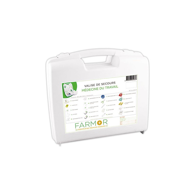 Valise de secours Médecine du travail  - Fiducial