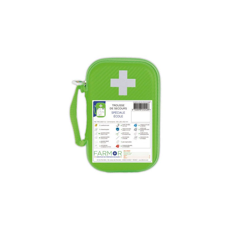 Trousse de secours Ecole petit modèle - Farmor  - Fiducial