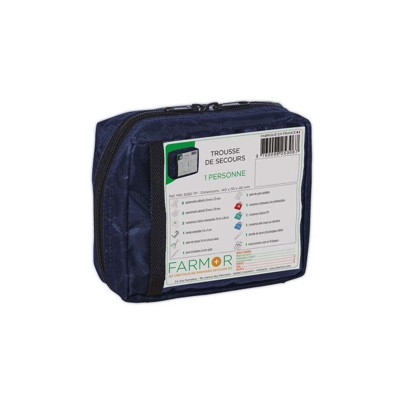 Trousse de secours individuelle FARMOR  - Fiducial