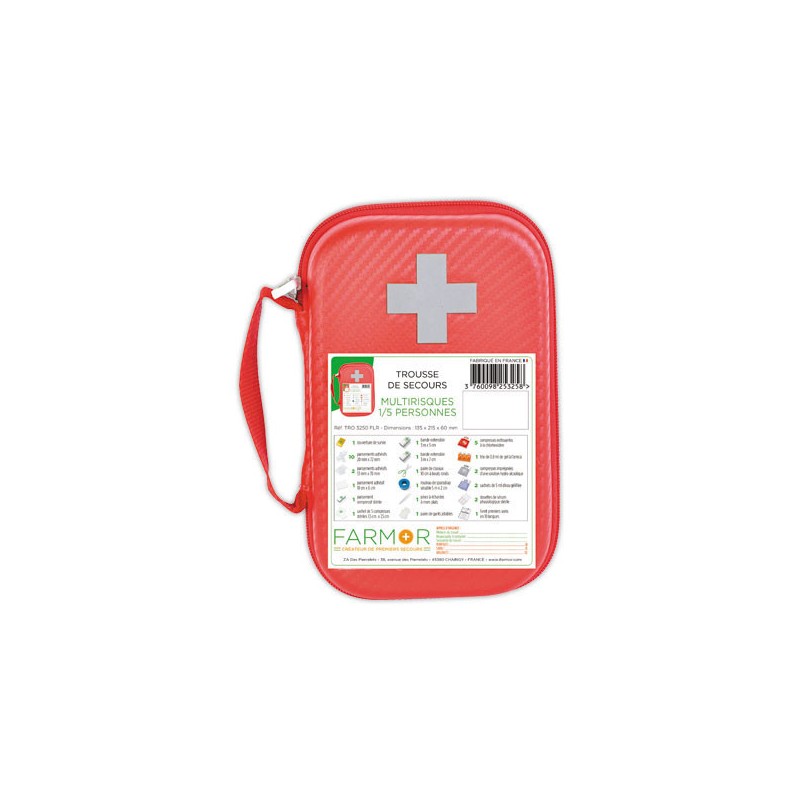 Trousse de secours Universelle 1/5 personnes  - Fiducial