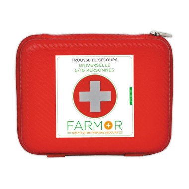 Trousse de secours Medium Multiactivités pour 5 à 10 personnes  - Fiducial