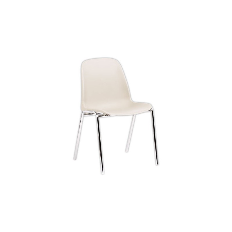 Chaise Charlotte beige pastel  - Fiducial
