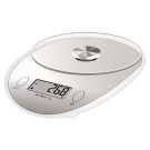 Pèse-lettres électronique 0.1g à 3kg écran LCD plateau en verre  - Fiducial