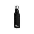 Bouteille isotherme inox 50 cl, coloris noir  - Fiducial