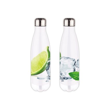 Bouteille isotherme inox 50 cl, coloris lemon  - Fiducial