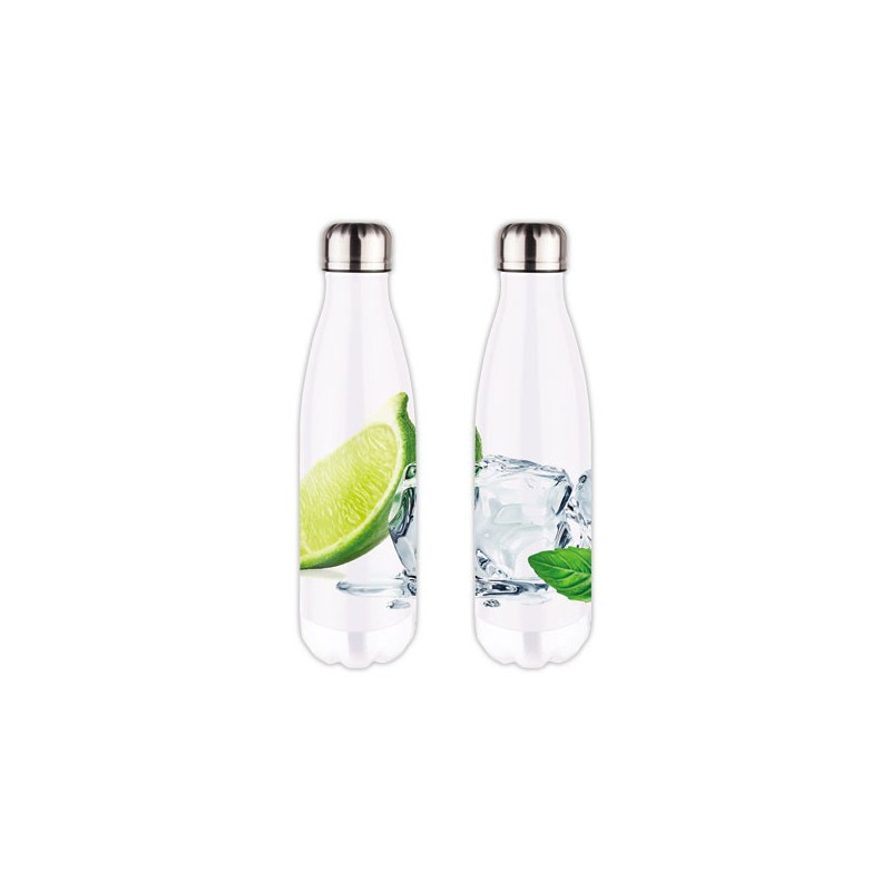 Bouteille isotherme inox 50 cl, coloris lemon  - Fiducial