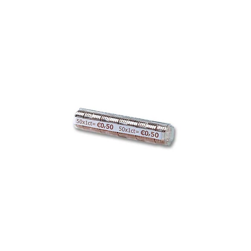 Coques plastique pour pièces de 1 centime  x250 - Fiducial