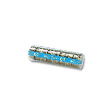 Coques plastique pour pièces de 10 centimes  x250 - Fiducial