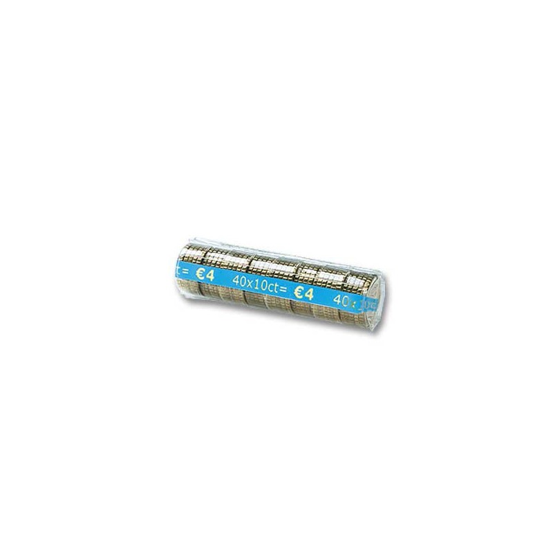 Coques plastique pour pièces de 10 centimes  x250 - Fiducial
