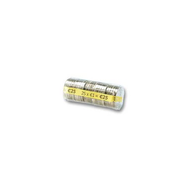 Coques plastique pour pièces de 1 euro  x250 - Fiducial