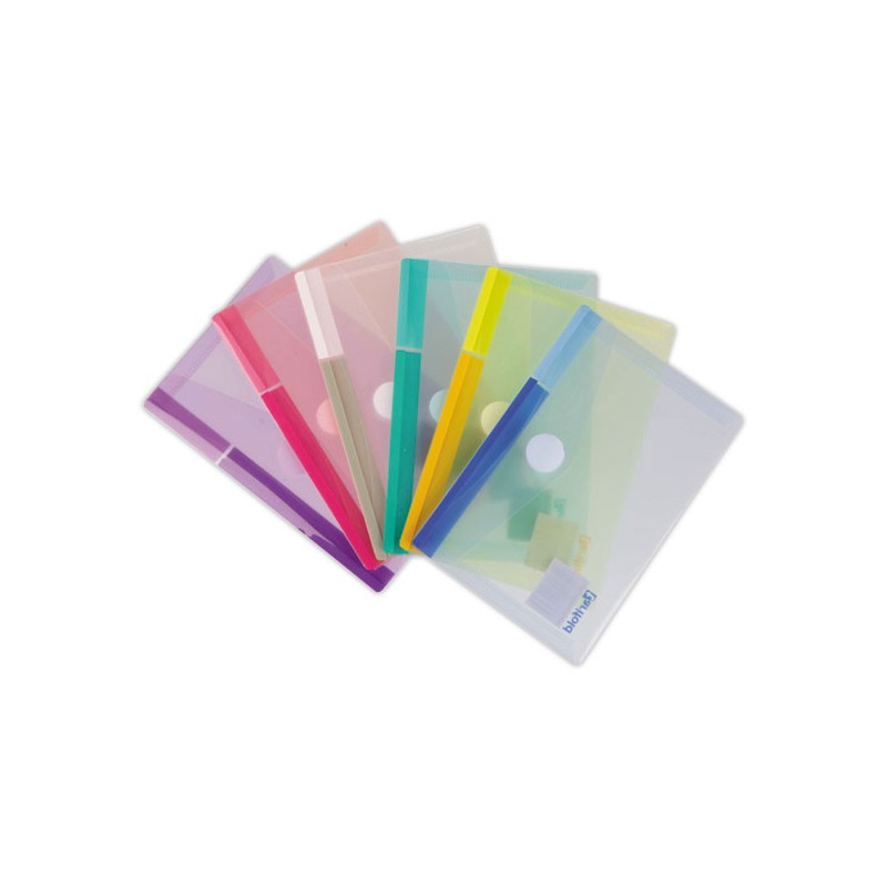 pochettes à scratch en polypropylène recyclé  x6 - Fiducial