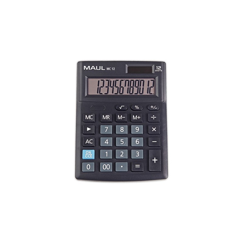 Calculatrice de bureau MAUL MC 12  - Fiducial