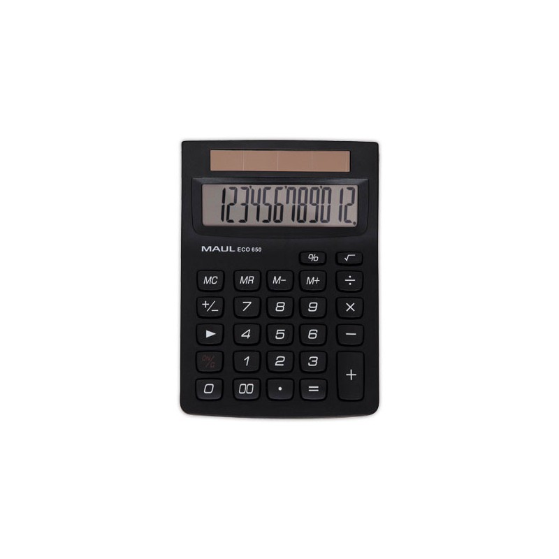Calculatrice de bureau ECO 650, 12 chiffres  - Fiducial