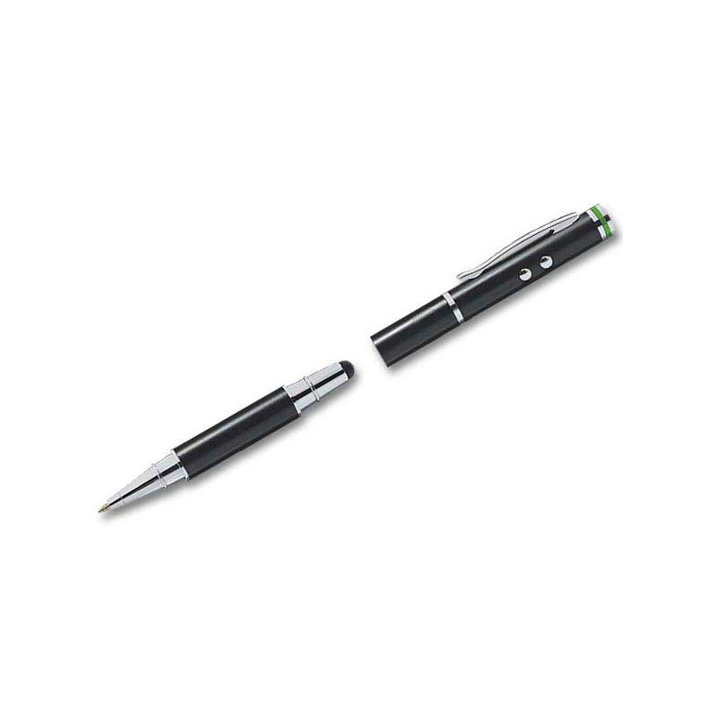 Pointeur Stylet Stylo et lampe 4 en 1 Esselte noir  - Fiducial