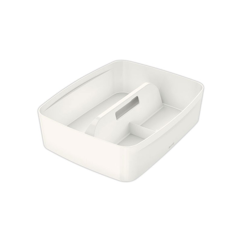 Bac de rangement mybox blanche sans couvercle  - Fiducial