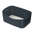 La boîte de rangement Cosy gris blanc sans couvercle  - Fiducial