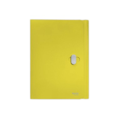 Chemise 3 rabats LEITZ recyclé - Jaune  - Fiducial