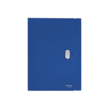 Chemise 3 rabats LEITZ recyclé - Bleu  - Fiducial