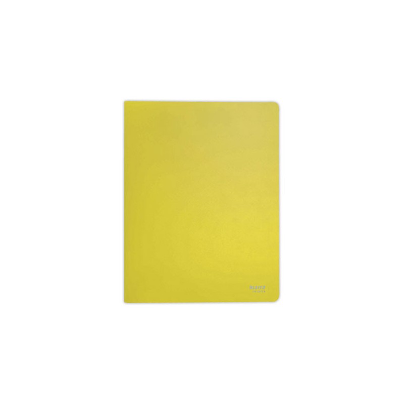 Protège-documents A4 PP recyclé 40 pochettes - Jaune  - Fiducial
