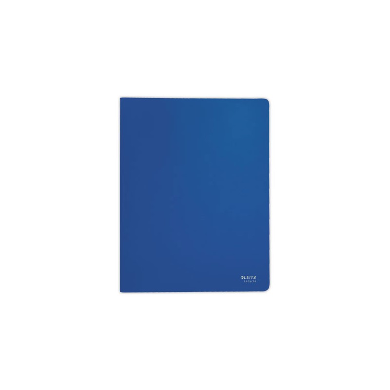 Protège-documents A4 PP recyclé 40 pochettes - Bleu  - Fiducial