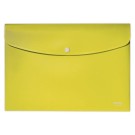 Pochette pression Leitz PP recyclé A4 - Jaune  - Fiducial