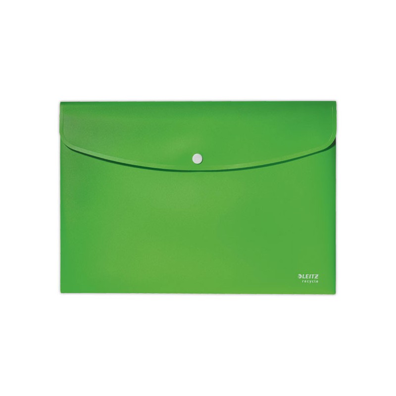 Pochette pression Leitz PP recyclé A4 - Vert  - Fiducial