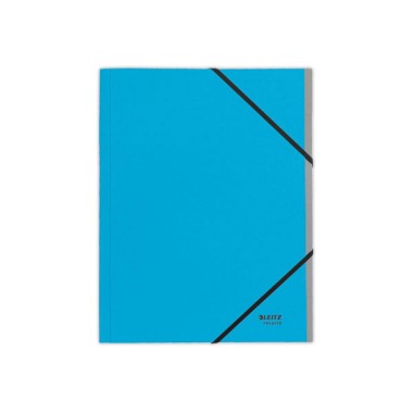 Trieur avec élastiques LEITZ 6 touches - 100% recyclé - Bleu  - Fiducial