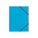 Trieur avec élastiques LEITZ 6 touches - 100% recyclé - Bleu  - Fiducial