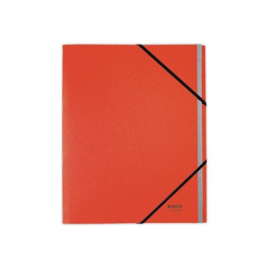 Trieur avec élastiques LEITZ 12 touches - 100% recyclé - Rouge  - Fiducial