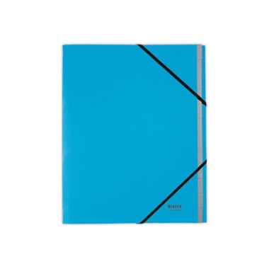 Trieur avec élastiques LEITZ 12 touches - 100% recyclé - Bleu  - Fiducial