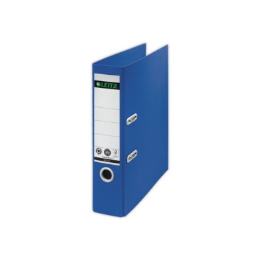 Classeurs à levier 180 LEITZ Recyclé A4 - Dos 8 cm - Bleu  - Fiducial