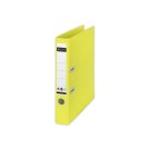 Classeurs à levier 180 LEITZ Recyclé A4 - Dos 5 cm - Jaune  - Fiducial