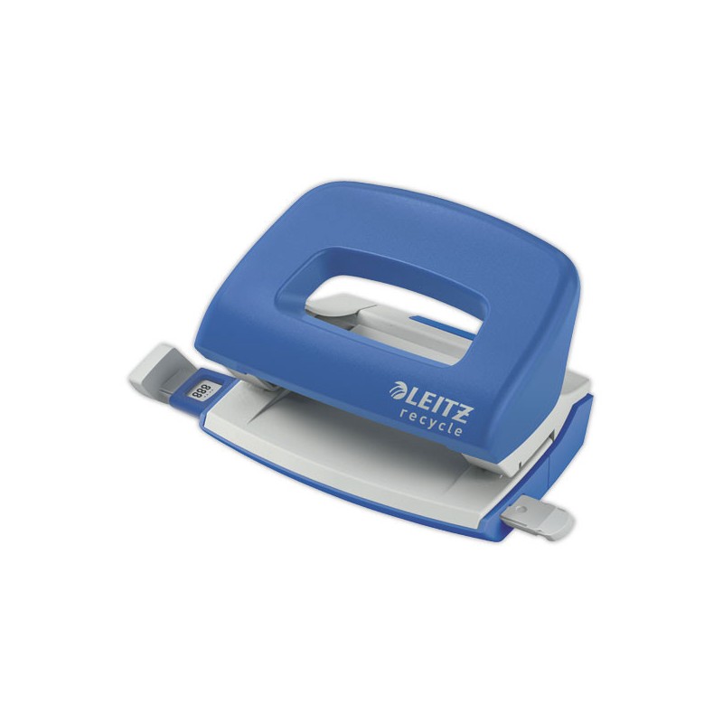 Perforateur Leitz Recycle 2 trous, 30 feuilles - bleu  - Fiducial