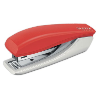 Agrafeuse de bureau Leitz recyclée 10 feuilles - rouge  - Fiducial