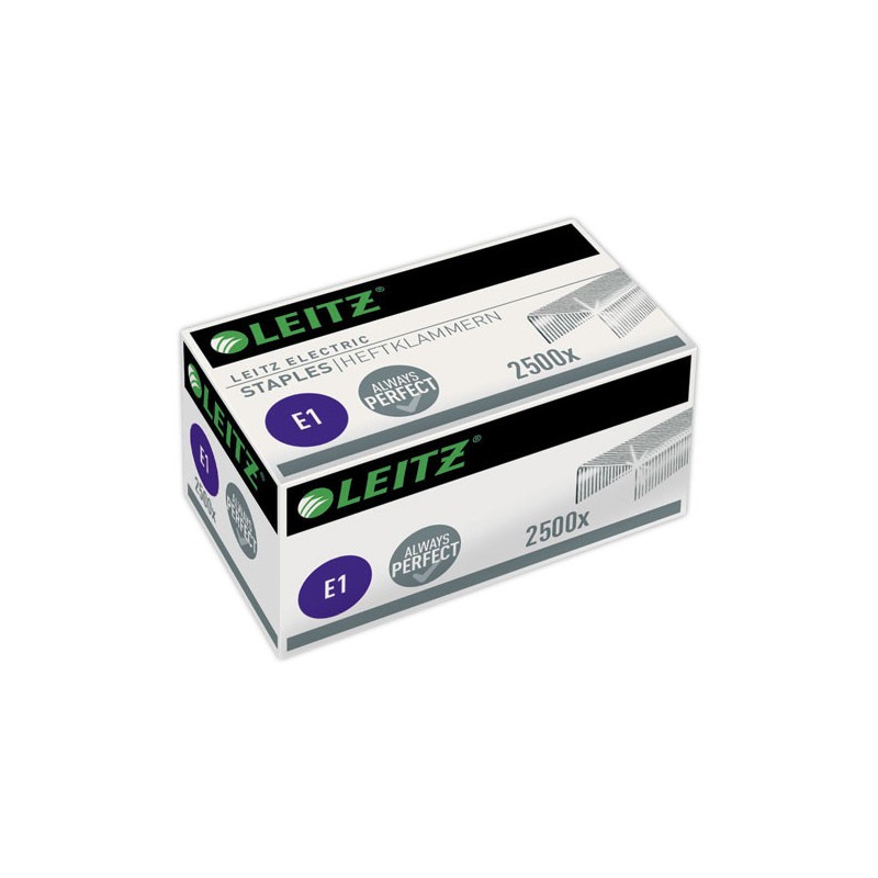 Agrafes LEITZ pour agrafeuse électrique - E1  x2500 - Fiducial