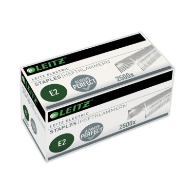 Agrafes Leitz électrique E2 (24/6)  x2500 - Fiducial